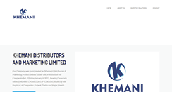 Desktop Screenshot of khemanigroup.net